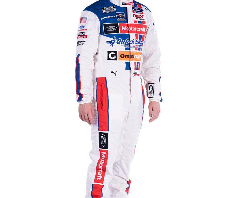 Harrison Burton full body in uniform
