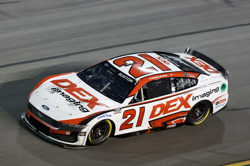 Number 21 on track