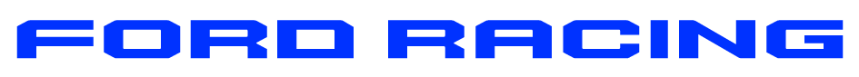 Ford Racing Blue Wordmark